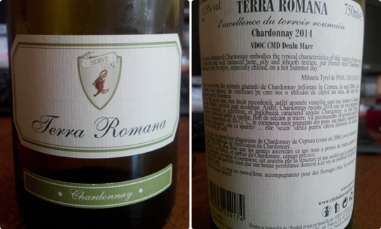SERVE Terra Romana Chardonnay 2014